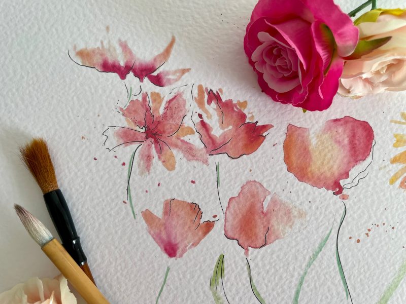 Watercolour with Kirsty White